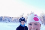 Talven teema hiihtoa ja kiirettä