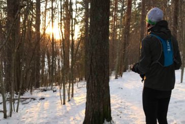 04:40 ylös, ulos ja lenkille!