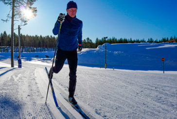 Viikko 9: Viiden kilometrin vauhtikestävyysharjoitus hiihtäen